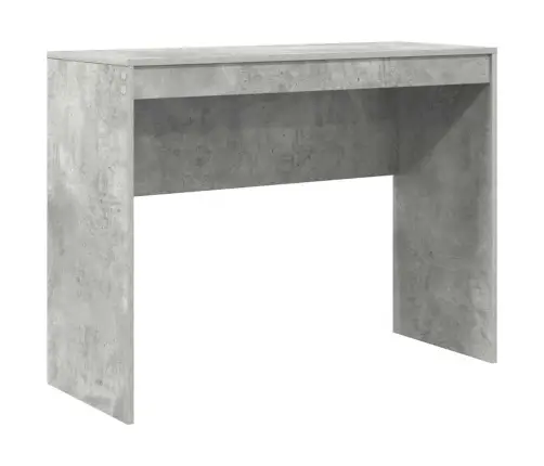 Rakstāmgalds Ar Uzglabāšanu Betona Pelēkā Krāsā Inženierijas Koka Vidaxl