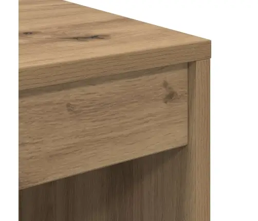 Galds Ar Uzglabāšanu 2 Pcs Amatnieku Ozola 100 X 40 X 76 Cm Vidaxl