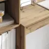 Galds Ar Uzglabāšanu 2 Pcs Amatnieku Ozola 100 X 40 X 76 Cm Vidaxl