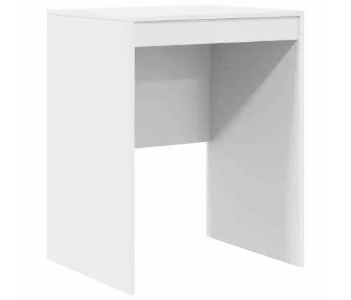 Baltais Uzglabāšanas Galds No Inženieru Koksnes Vidaxl