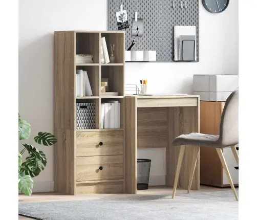 Uzglabāšanas Galds Sonoma Ozols Inženierijas Koks Vidaxl