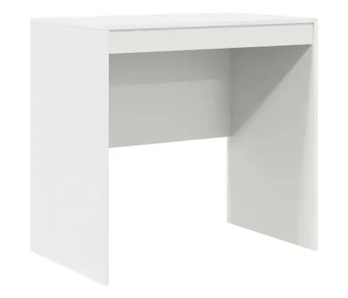 Stalas Su Saugojimo Vieta 2 Pcs Balta 80 X 50 X 76 Cm