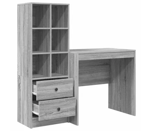 Uzglabāšanas Galds Pelēks Sonoma Inženierijas Koks Vidaxl Uzglabāšanas Galds Pelēks Sonoma Inženierijas Koks Vidaxl