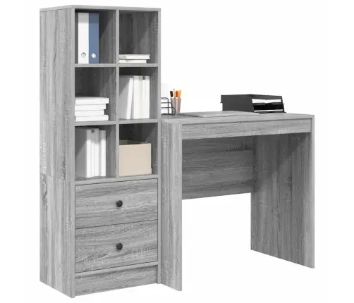 Uzglabāšanas Galds Pelēks Sonoma Inženierijas Koks Vidaxl Uzglabāšanas Galds Pelēks Sonoma Inženierijas Koks Vidaxl