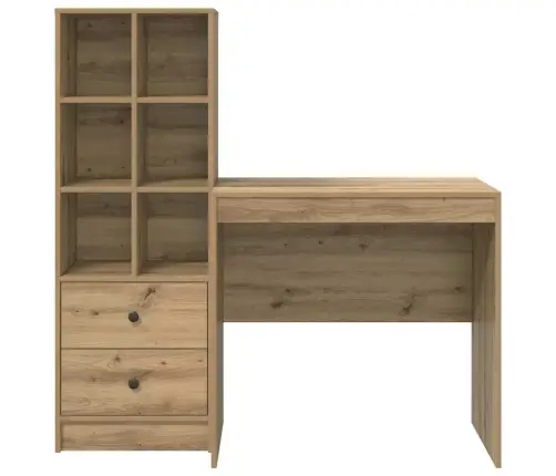 Laud Koos Hoiuruumiga 2 Pcs Käsitöötamm 80 X 50 X 76 Cm Laud Koos Hoiuruumiga 2 Pcs Käsitöötamm 80 X 50 X 76 Cm