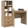 Laud Koos Hoiuruumiga 2 Pcs Käsitöötamm 80 X 50 X 76 Cm Laud Koos Hoiuruumiga 2 Pcs Käsitöötamm 80 X 50 X 76 Cm