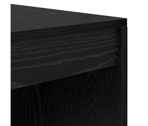 Laud Sahtliga 2 Pcs Must Tamm