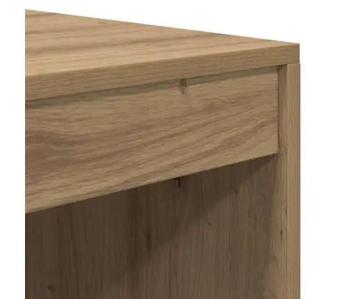 Stalas Su Saugojimo Vieta Su Stalčių 2 Pcs Artisano Ąžuolo