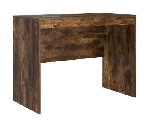 Laud Koos Hoiuruumiga 2 Pcs Suitsetatud Tamm 100 X 50 X 76 Cm