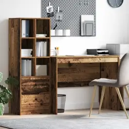 Galds Ar Atvilktni 2 Pcs Vecs Koks Vidaxl Galds Ar Atvilktni 2 Pcs Vecs Koks Vidaxl