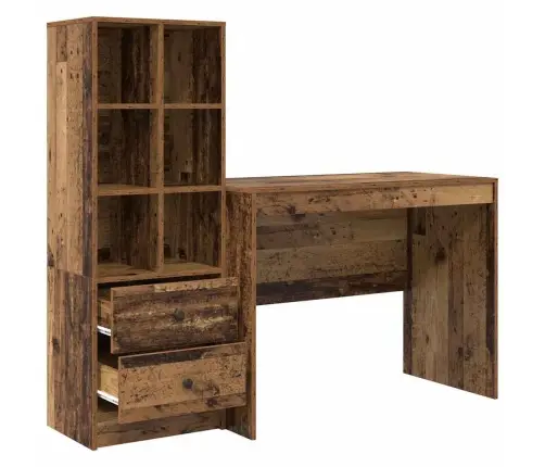 Laud Sahtliga 2 Pcs Vana Puit