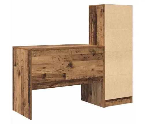 Laud Sahtliga 2 Pcs Vana Puit