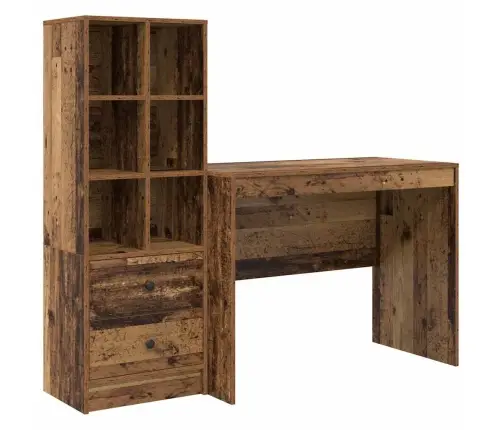 Laud Sahtliga 2 Pcs Vana Puit