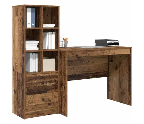 Laud Sahtliga 2 Pcs Vana Puit