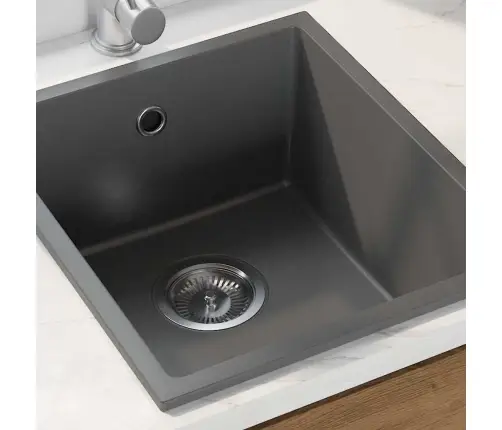 Virtuvės Kriauklė Pilka 38 X 44 X 20 Cm Granitas