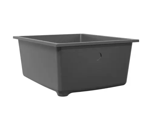 Virtuvės Kriauklė Pilka 38 X 44 X 20 Cm Granitas