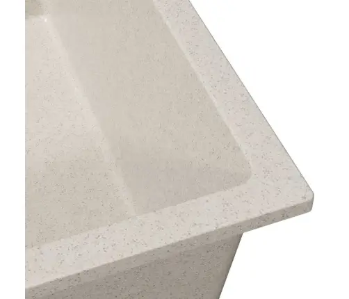 Virtuves Izlietne Bēša Granīta Vidaxl