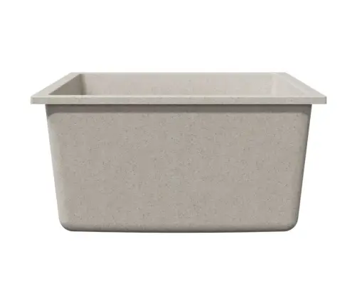 Virtuves Izlietne Bēša Granīta Vidaxl