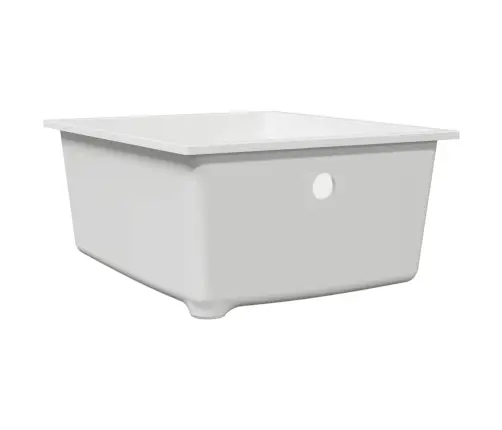 Virtuves Izlietne No Baltā Granīta Vidaxl