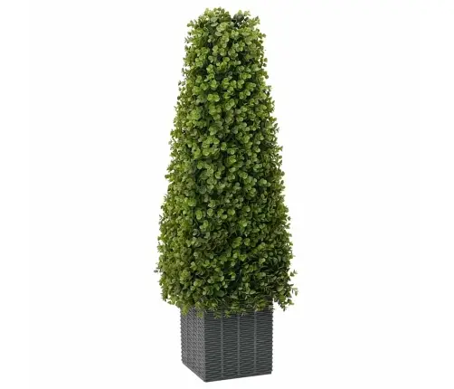 Mākslīgā Augu Eikalipta Koks Ar Podu 27X27X90 Cm Zaļš Vidaxl