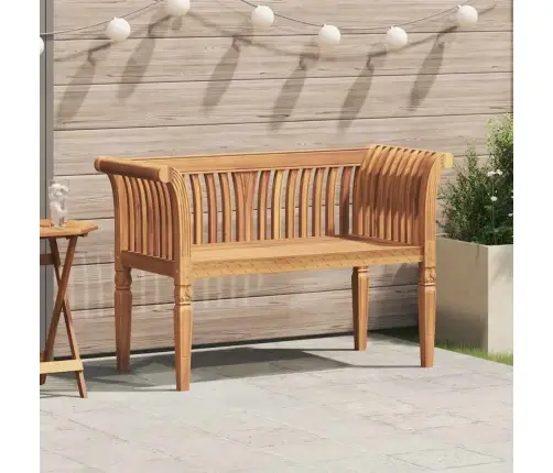 Dārza Sols 127.5X52X80 Cm Masīvs Koks Tīkkoks Vidaxl