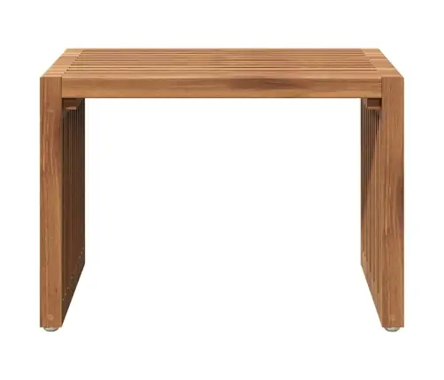 Dārza Sānu Galds 50X32.5X35 Cm Masīvs Koks Tīkoks Vidaxl