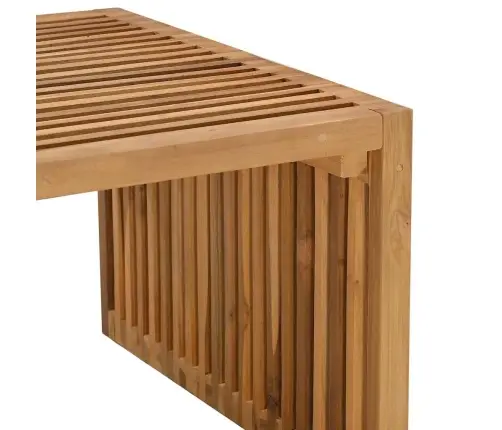 Dārza Pusgalds 110X55X35.5 Cm Masīvs Koks Tīkkoks Vidaxl