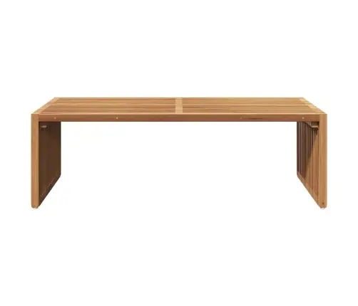 Dārza Pusgalds 110X55X35.5 Cm Masīvs Koks Tīkkoks Vidaxl