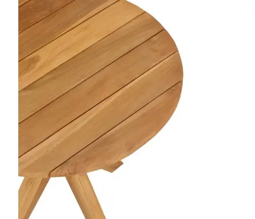 Kafijas Galdiņš Brūna 55 X 55 X 51 Cm Masīvs Tīkkoks Vidaxl