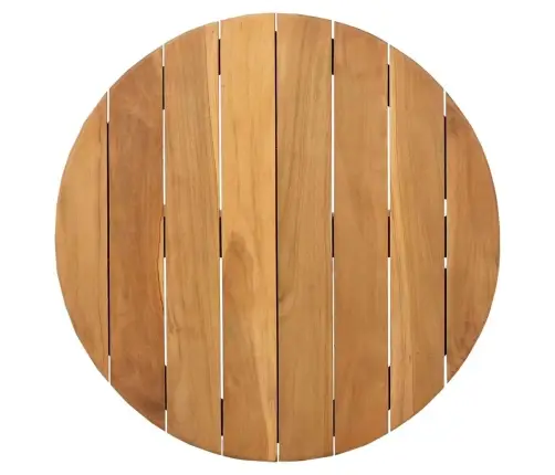 Kafijas Galdiņš Brūna 55 X 55 X 51 Cm Masīvs Tīkkoks Vidaxl