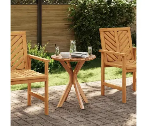 Bistroolaud Pruun 70 X 70 X 75 Cm Tugev Tiikpuu