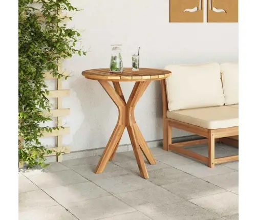 Bistroolaud Pruun 70 X 70 X 75 Cm Tugev Tiikpuu