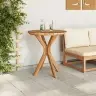 Bistroolaud Pruun 70 X 70 X 75 Cm Tugev Tiikpuu
