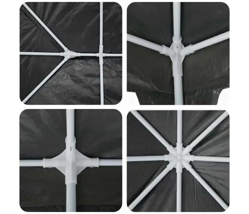 Pidutelgid Antratsiit 400 X 400 X 266 Cm Polyethylene