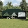Svinību Telts Ar 10 Sienām, Zaļa 6X4 M Pe Vidaxl