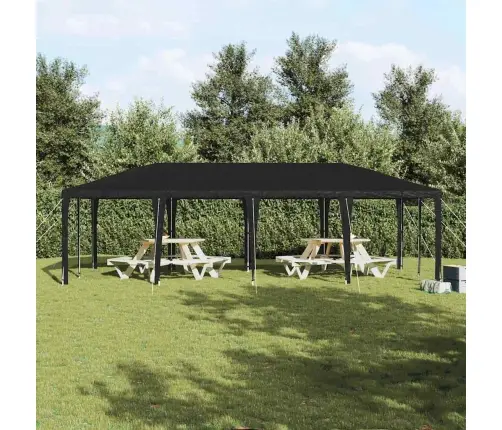 Pārklājums Antracīts 8X4 M Pe Vidaxl