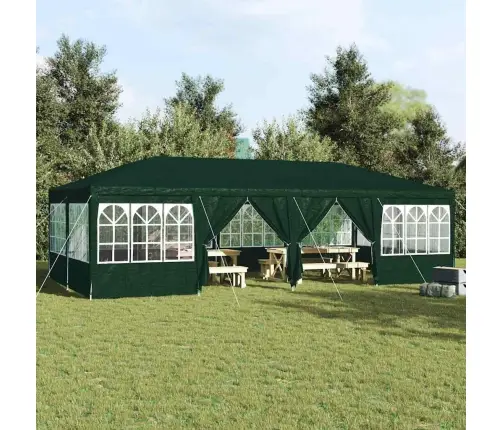Šventės Palapinė Žalia 800 X 400 X 266 Cm Polietilenas