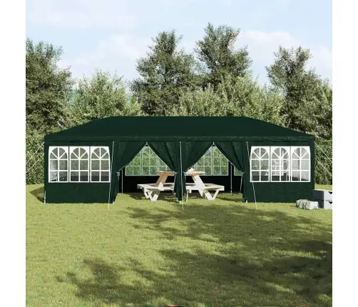 Šventės Palapinė Žalia 800 X 400 X 266 Cm Polietilenas