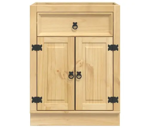 Plakans Ar Atvilktni Medus 60 X 46 X 81,5 Cm Ciets Priedes Koks Vidaxl