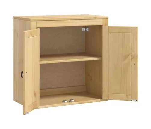 Plakans Ar Plauktu Medus 60 X 32 X 40 Cm Ciets Priedes Koks Vidaxl