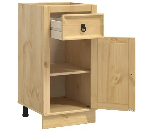 Plakans Ar Atvilktni Medus 40 X 46 X 81,5 Cm Ciets Priedes Koks Vidaxl