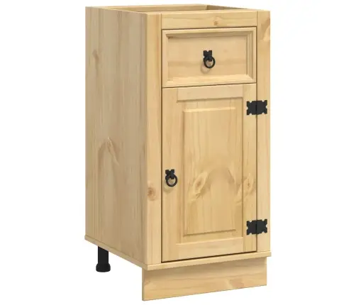 Plakans Ar Atvilktni Medus 40 X 46 X 81,5 Cm Ciets Priedes Koks Vidaxl