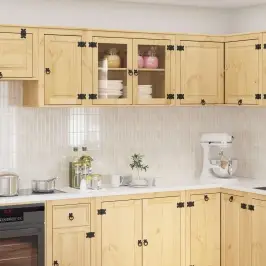 Plakans Ar Plauktu Medus 60 X 32 X 40 Cm Ciets Priedes Koks Vidaxl