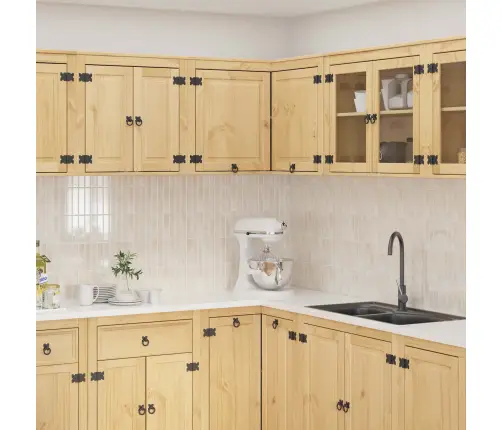 Plakans Ar Plauktu Medus 80 X 80 X 60 Cm Ciets Priedes Koks Vidaxl