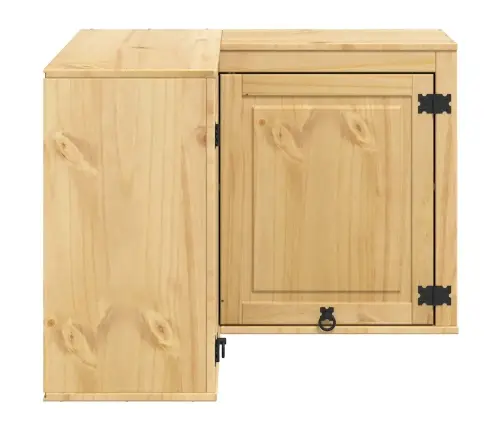 Plakans Ar Plauktu Medus 80 X 80 X 60 Cm Ciets Priedes Koks Vidaxl