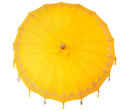 Baliešu Lietussargs Dzeltena (180-190) X 260 Cm Vidaxl