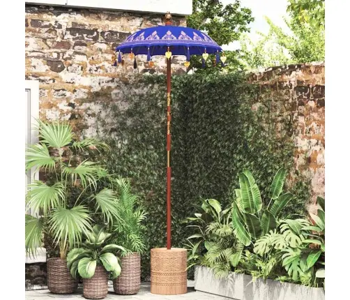 Balilaste Parasiil Sinine 95 X 95 X 260 Cm Puuvill