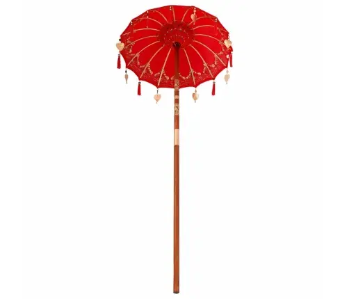 Baliešu Lietussargs Sarkana (90-100) X 260 Cm Vidaxl