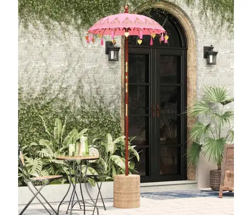 Baliešu Lietussargs Rozā (90-100) X 260 Cm Vidaxl