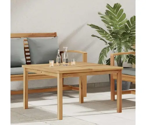 Kafijas Galdiņš Brūna 85 X 85 X 45 Cm Masīvs Tīkkoks Vidaxl